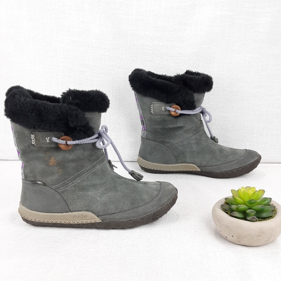 CUSHE FIRESIDE GRAY WATERPROOF BOOTS - Picture 10 of 16